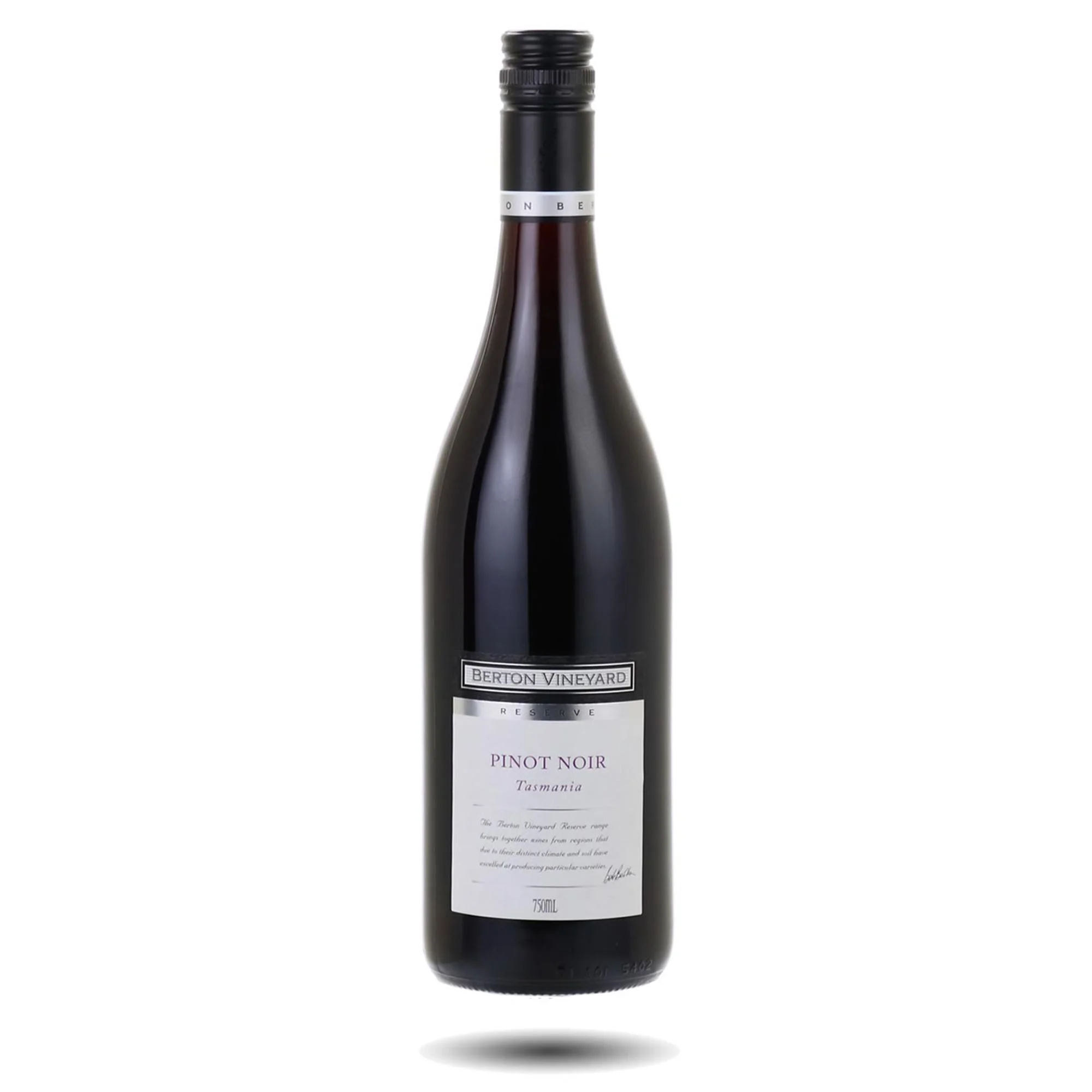 Вино Berton Vineyards Reserve Pinot Noir  Vineyards Бертон Виньярдс Резерв Пино Нуар Тасмания 2013 750 мл