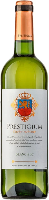 Вино Prestigium Blanc Dry Престижиум 2019 750 мл