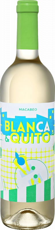 Вино Blanca & Quito Utiel-Requena DOP Coviñas  2021 750 мл