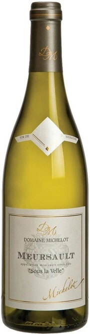 Вино Domaine Michelot  Meursault Sous La Velle AOC  2018 750 мл