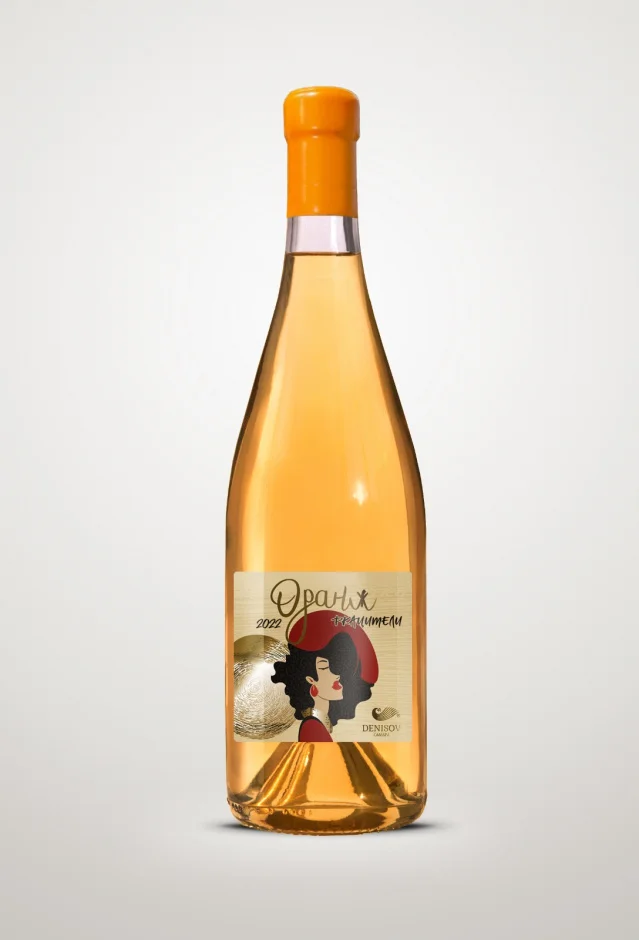 Вино  Денисов Ркацители Оранж  2024  750 мл  10%
