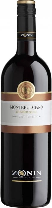 Вино Zonin Montepulciano d'Abruzzo DOC Зонин Монтепульчано д'Абруццо DOC 750 мл