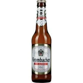 Пиво Krombacher Pils Alcoholfrei Кромбахер Пилс безалкогольное стекло 330 мл