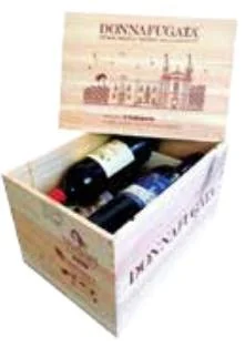 Набор вин Donnafugata в п/у дерево (4 бут.): Sedara 2014, Angheli 2012, Tancredi 2011, Mille e Una Notte 2011