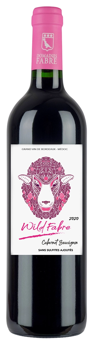 Вино Wild Fabre Cabernet Sauvignon Haut-Medoc AOC  2020  750 мл