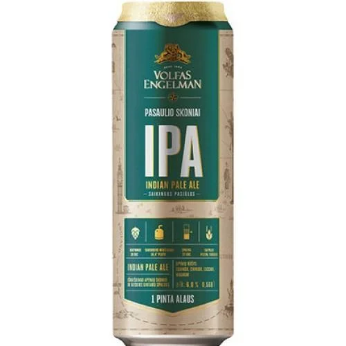 Пиво Volfas Engelman IPA Вольфас Энгельман ИПА ж/б 568 мл