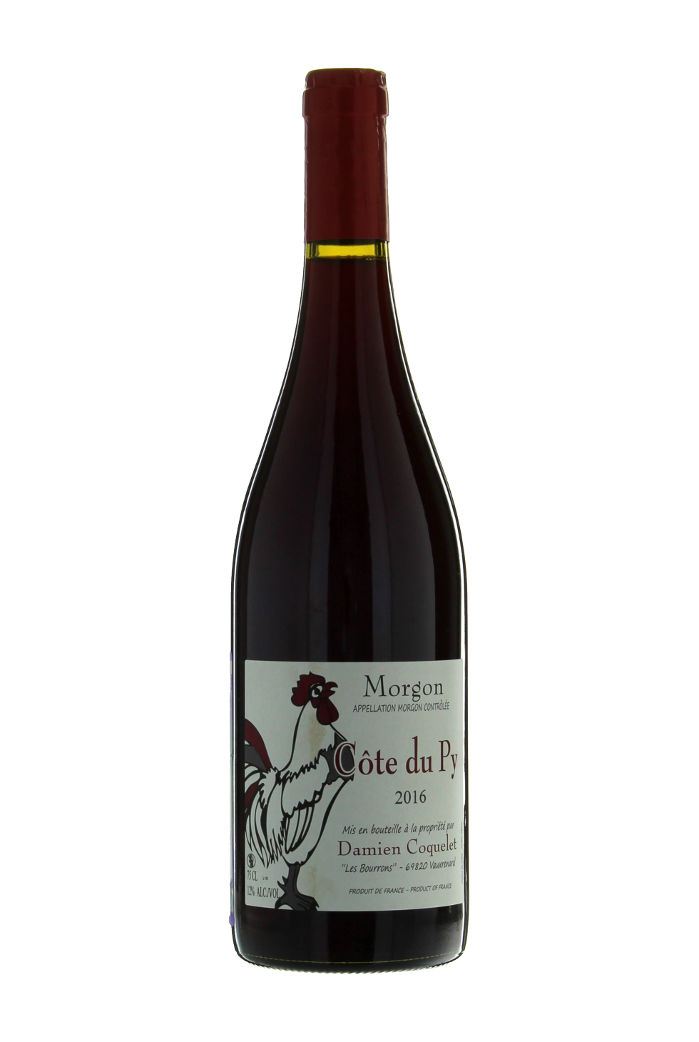 Вино Damien Coquelet Cote du Py Morgon AOC  2019  750 мл