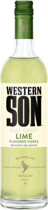 Водка  Western Son  Lime   750 мл