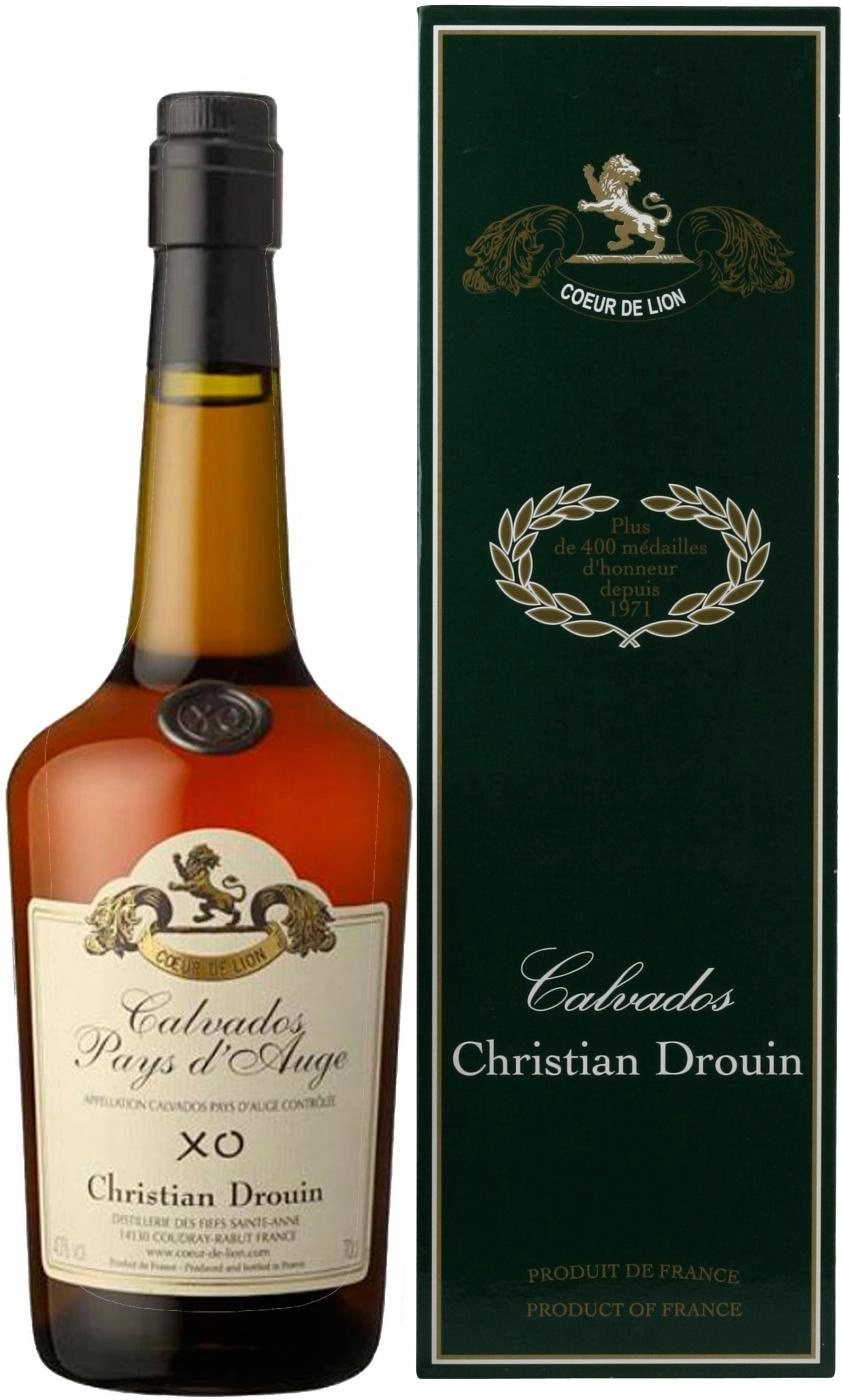Кальвадос Coeur de Lion Calvados Pays d’Auge XO gift box 700 мл