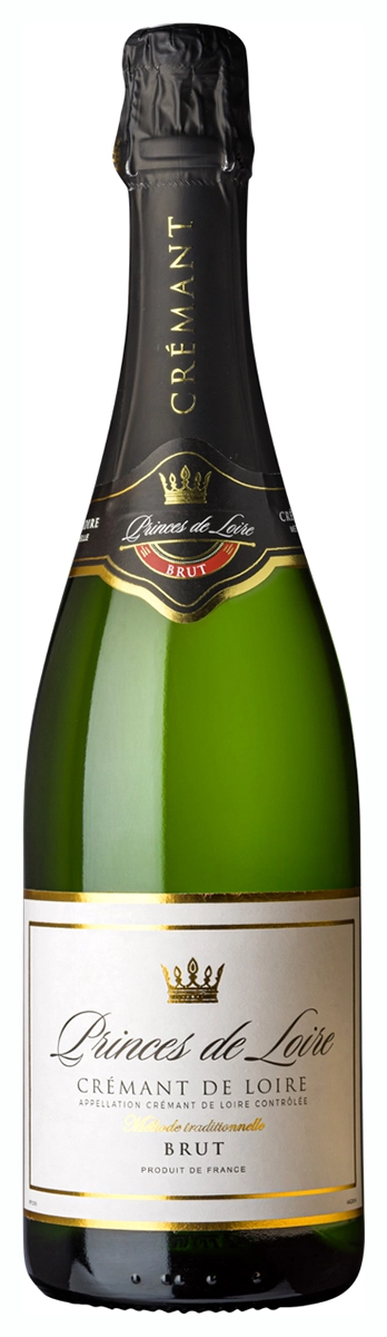 Игристое вино   Princes de Loire  Cremant de Loire  AOP Blanc Brut   750 мл