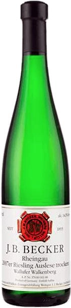 Вино  J.B. Becker   Riesling Wallufer Walkenberg Auslese Trocken Rheingau     2006 750 мл