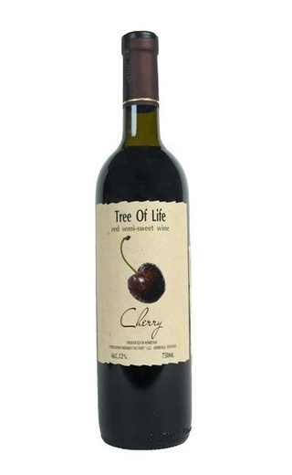 Вино   Tree of life  Cherry  Дерево жизни  Вишня  полусладкое   750 мл