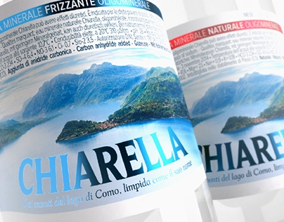 Минеральная вода Chiarella in white glass bottle Кьярелла газир. стекло 500 мл