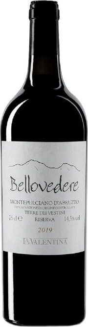 Вино La Valentina  Bellovedere Montepulciano d'Abruzzo Riserva 2019 750 мл