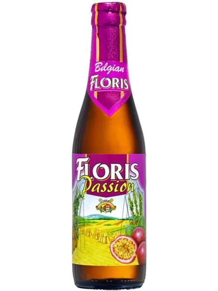 Пиво Huyghe Floris Passion Хюге Флорис Маракуйя стекло 330 мл