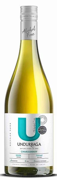 Вино безалкогольное Undurraga Chardonnay Alcohol Free 2024  750 мл