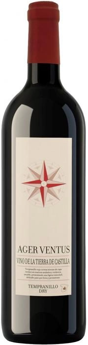 Вино красное сухое Ager Ventus  Агер Вентус 2018 750 мл