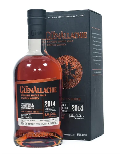 Виски GlenAllachie - 2014 Chinquapin - Sinteis Series gift box 700 мл