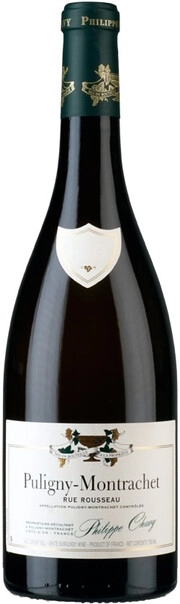 Вино Philippe Chavy  Puligny-Montrachet  Rue Rousseau Филипп Шави  Пюлиньи-Монраше  Рю Руссо 2020 750 мл