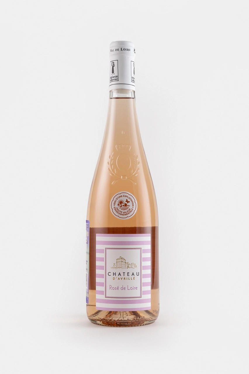 Вино Huteau Boulanger  Rose de Loire Chateau d`Avrille 750 мл