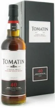 Виски Tomatin 40 Year Old, gift box,  Томатин 40 лет, в подарочной коробке,  700 мл