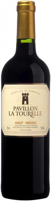 Вино Pavillon la Tourelle   Haut-Medoc AOC  Павийон ля Турель  2019  750 мл  13,5%