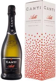Игристое вино Canti Asti DOCG gift box Romantic gift box  2018 750 мл