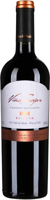 Вино Tinajas Cabernet Sauvignon Reserva Valle del Maule DO Тинахас Каберне Совиньон Резерва 750 мл