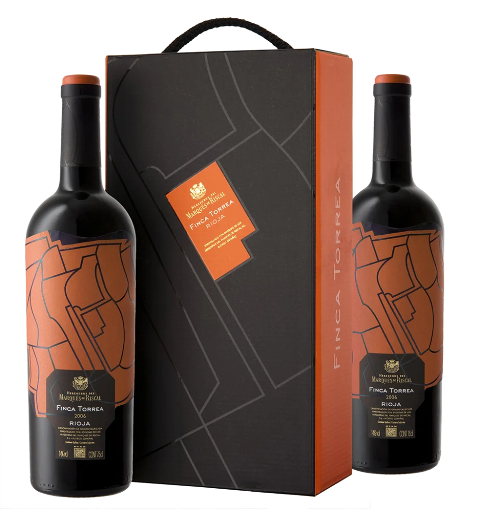 Набор вин Marques de Riscal Finca Torrea Маркиз де Рискаль подарочный набор 2 бутылки Финка Торреа 750 мл