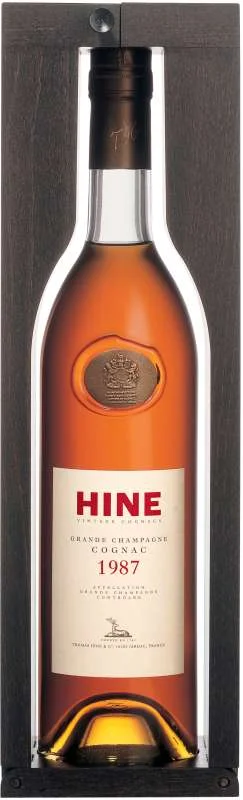 Коньяк Hine Vintage 1987 in wooden box  Хайн Винтаж 1987 в деревянной коробке  700 мл