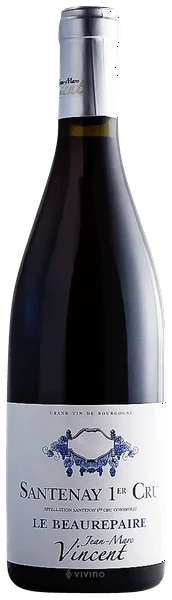 Вино   Jean-Marc Vincent   Santenay 1er Cru 'Le Beaurepaire' Rouge 2023 750 мл 13%