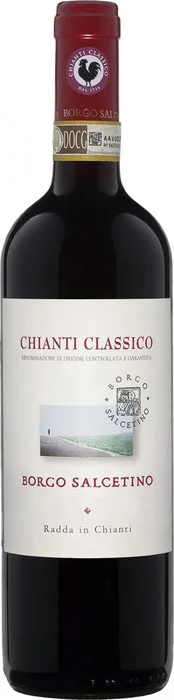 Вино  Borgo Salgetino Chianti classico DOCG Борго Сальчетино Кьянти классико 2017 750 мл
