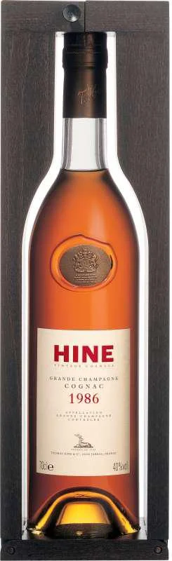 Коньяк Hine Vintage 1986  in wooden box  Хайн Винтаж 1986  в деревянной коробке  700 мл