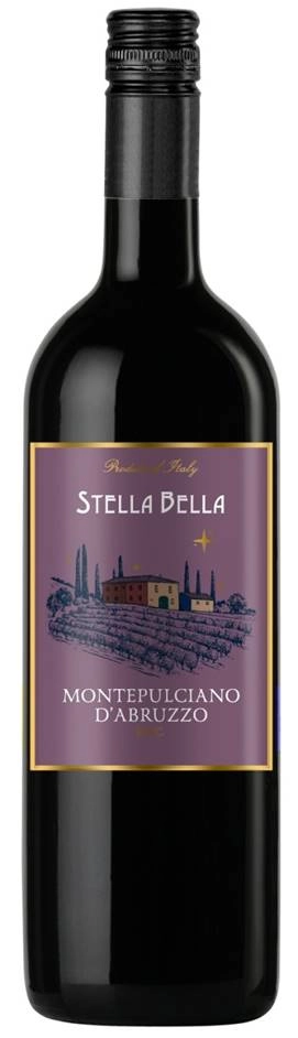 Вино   Stella Bella Montepulciano d'Abruzzo  750 мл 13 %