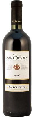 Вино Sant`Orsola Valpolicella  2017 750 мл