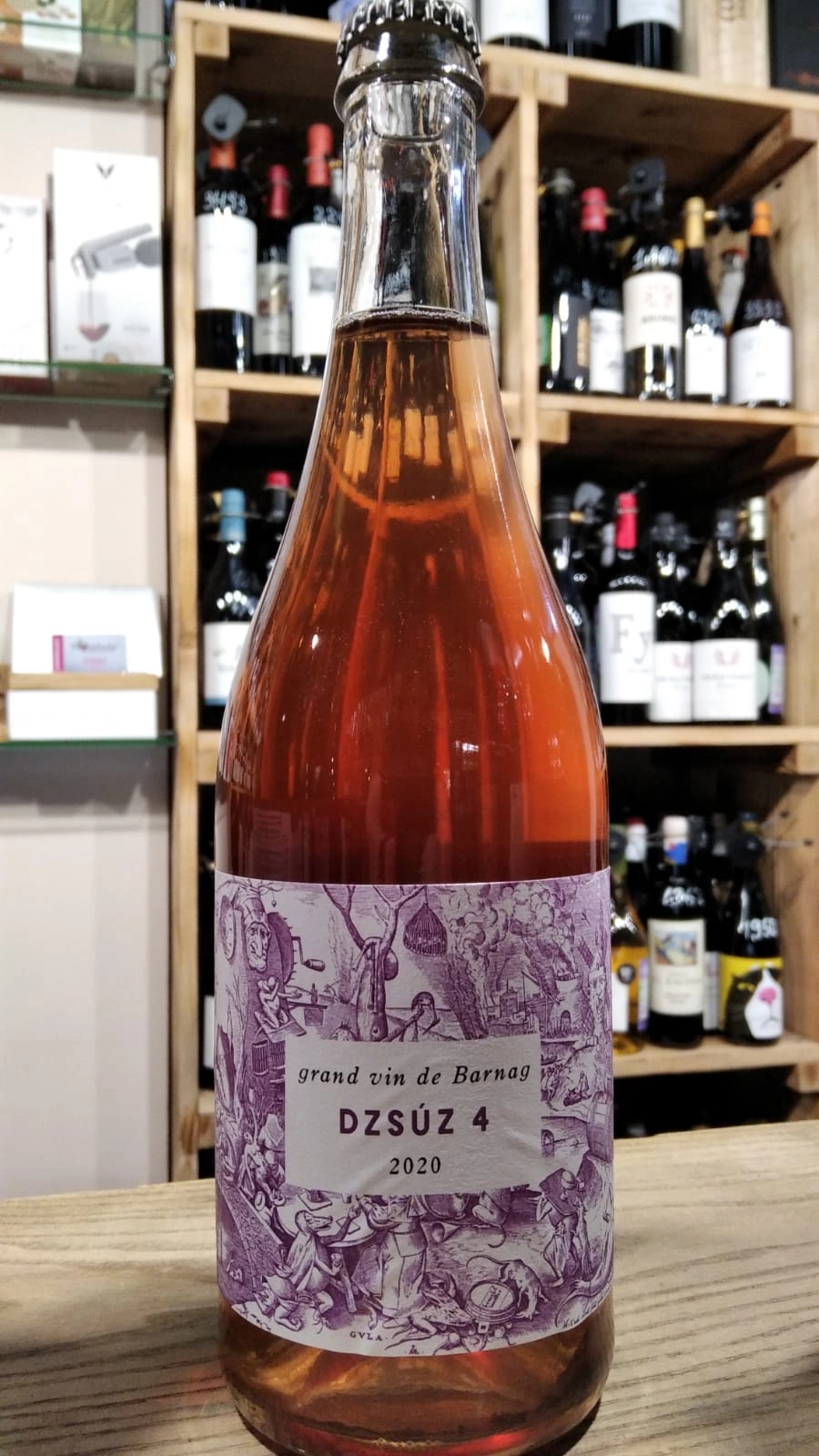 Вино Grand Vin de Barnagg  Balatonmelleki IGP Dzsúz 4 Rosé  2020 750 мл  13,5 %