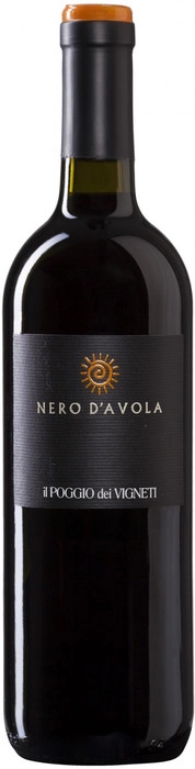 Вино Il Poggio dei Vigneti Nero d'Avola Sicilia   2022  750 мл