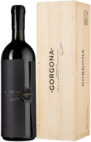 Вино Gorgona Rosso Costa Toscana IGT  wooden box  2018 750 мл  13,5%
