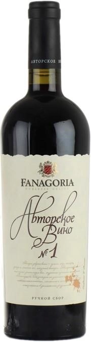 Вино Фанагория Авторское Вино №1 750 мл