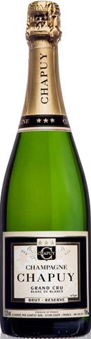 Шампанское Chapuy  Brut Reserve Blanc de Blanc  750 мл