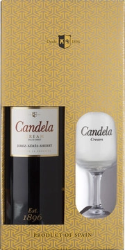 Херес Lustau Candela Cream Jerez DO gift box with glass  750 мл