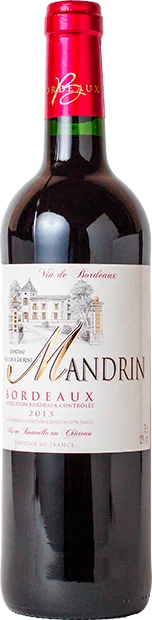 Вино Chateau Moulin De Laurent Mandrin Шато Мулен Де Лоран Мандрин AOC 2013 750 мл