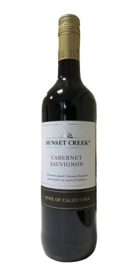 Вино  Sunset Creek  Cabernet Sauvignon California   2017 750 мл