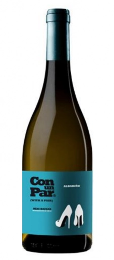 Вино Vicente Gandia Con un Par Albariño Rias Baixas DO Висенте Гандия Кон ун Пар Альбариньо Риас Байшас 2018 750 мл