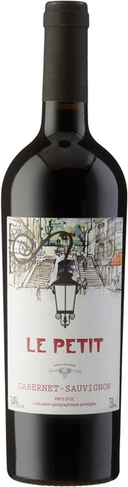 Вино Le Petit  Cabernet Sauvignon  Лё Пёти Каберне Совиньон 750 мл