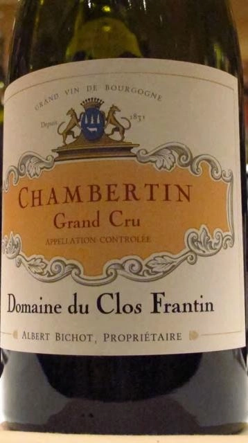Вино Albert Bichot Domaine du Clos-Frantin Chambertin Grand Cru  2000 750 мл