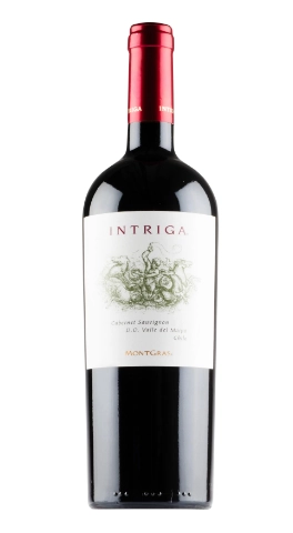 Вино Montgras, Intriga Cabernet Sauvignon МонтГрас, Интрига Каберне Совиньон  2017  750 мл
