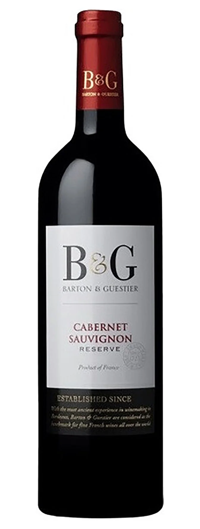 Вино Barton & Guestier Cabernet Sauvignon Reserve  2022  750 мл  13,5%