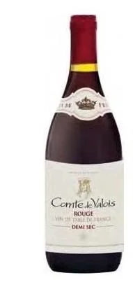 Вино Comte de Valois Red Комт де Валуа Красное ПолуСухое 750 мл