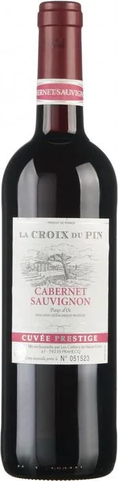 Вино FDL La Croix du Pin Cabernet Sauvignon Pays d'Oc IGP Ля Круа дю Пэн Каберне Совиньон 2015 750 мл